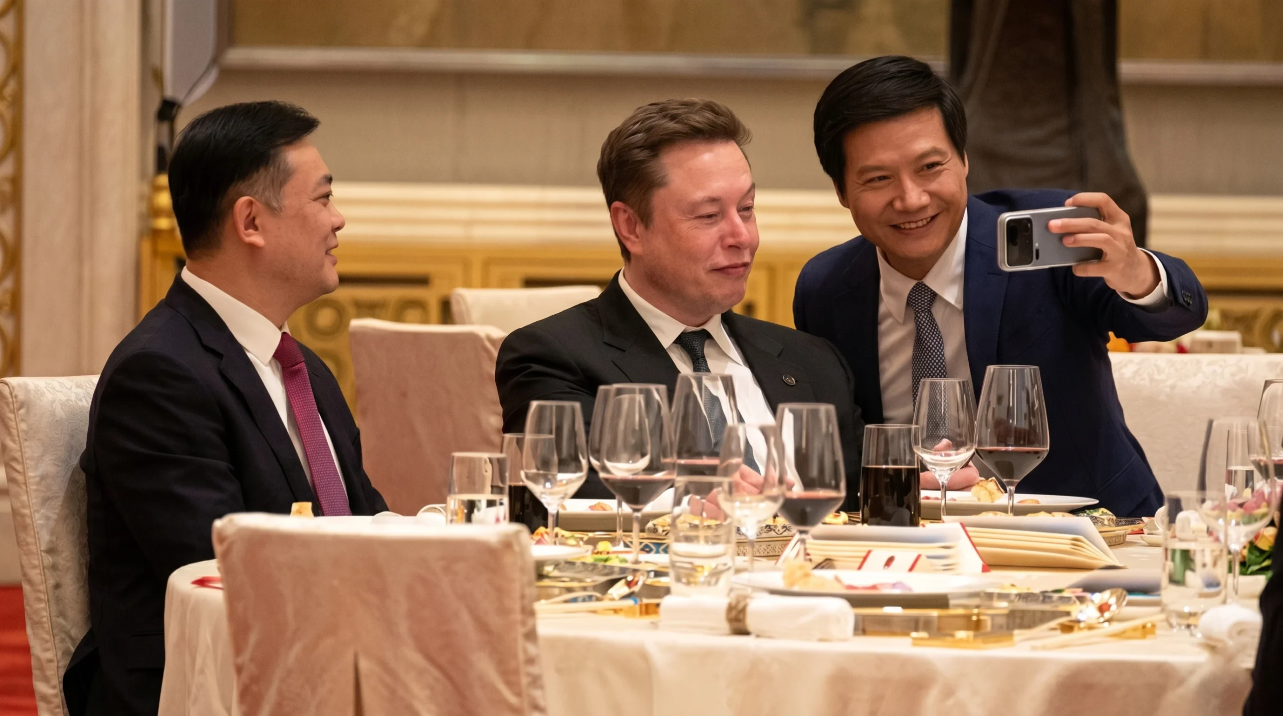 雷军与马斯克宴会自拍；H200供华许可落地；腾讯Q1净利增21%；阿里云Q1增38% | 马上知道